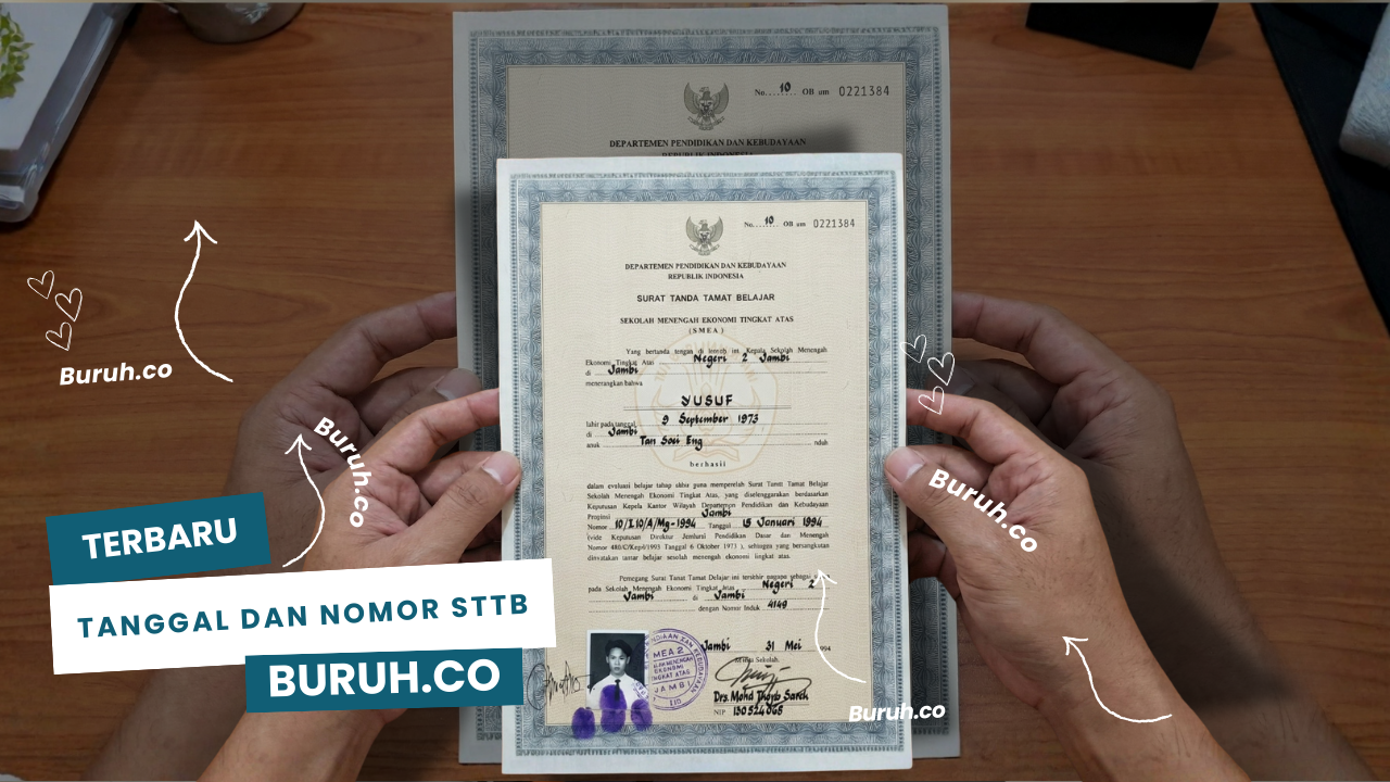 Tanggal dan Nomor STTB Adalah